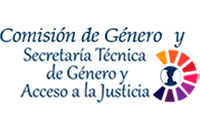 Logo de Comisión de Género y Secretaría Técnica de Género y Acceso a la Justicia